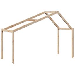 Berkfield Home Bunk Bed without Mattress 80x200 cm Solid Wood Pine in Natural - thumbnail 6