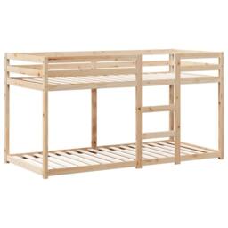 Berkfield Home Bunk Bed without Mattress 80x200 cm Solid Wood Pine in Natural - thumbnail 5