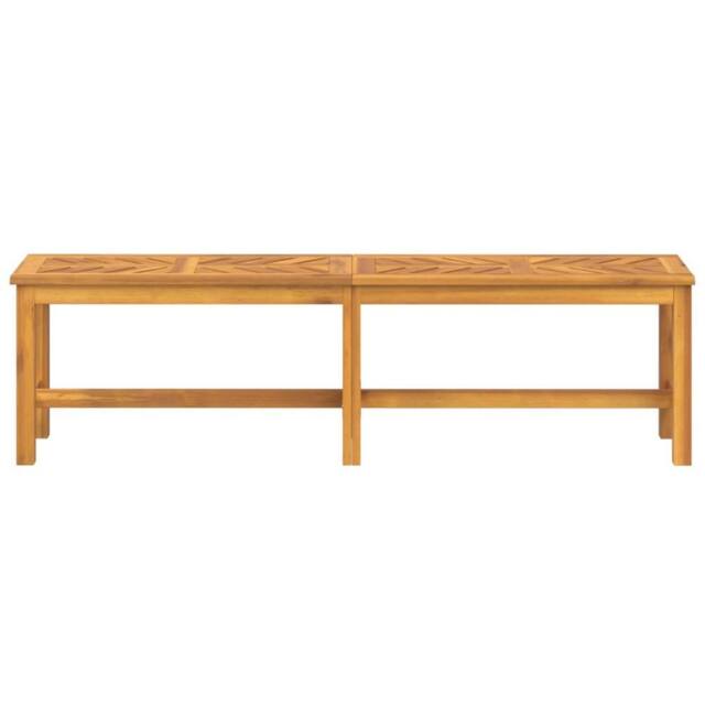 Berkfield Home Beautiful Garden Bench 150 cm Solid Wood Acacia in Brown - image 1