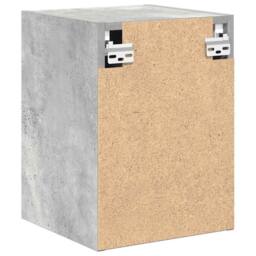 Berkfield Home Durable Garage Wall Cabinets 2 pcs Concrete Grey Engineered Wood - thumbnail 8