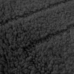 Allure Bath Fashions Two Piece Non-Slip Bath Mat & Pedestal Mat Set in Dark Grey - thumbnail 2