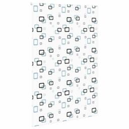 Berkfield Home Shower Roller Blind 160x240 cm Fabric Width 156 cm in White - thumbnail 3