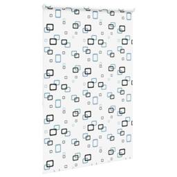 Berkfield Home Shower Roller Blind 160x240 cm Fabric Width 156 cm in White - thumbnail 4