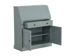 Vente-unique Secretary Desk - Pine & MDF - Almond Green - CLEORE - thumbnail 8