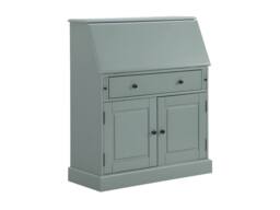 Vente-unique Secretary Desk - Pine & MDF - Almond Green - CLEORE - thumbnail 4