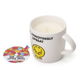 Mr. Men And Little Miss Mr Happy Sherbet Lemon Mug Scented Mug Candle in Yellow - Size: Medium - thumbnail 3