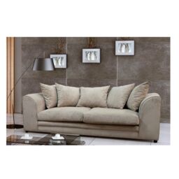 Snugg Furniture UK Limited Chelsea 3 Seater Sofa in Beige - thumbnail 1