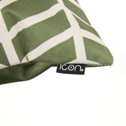 icon Mark Making Scatter Cushion Khaki 43x43cm Set of 2 - Size: 43 cm x 43 cm - thumbnail 4