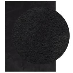 Berkfield Home Rug HUARTE Short Pile Soft & Washable Black 240x340 cm - Size: Medium - thumbnail 3