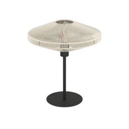 Eglo Midsumer Timeless Fabric & Steel Table Lamp in Black - thumbnail 4