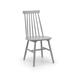 Cheshire Bellmont Elegant Spindle Back Dining Chairs - Grey - Set of 2 - thumbnail 2