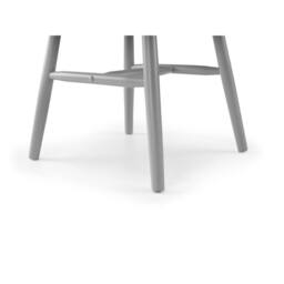 Cheshire Bellmont Elegant Spindle Back Dining Chairs - Grey - Set of 2 - thumbnail 4