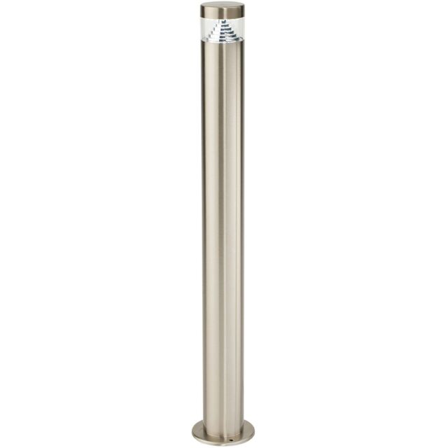 Loops Stepped Outdoor Bollard Light - 3.3W LED Module - 800mm Height - Stainless Steel in Metallics - image 1
