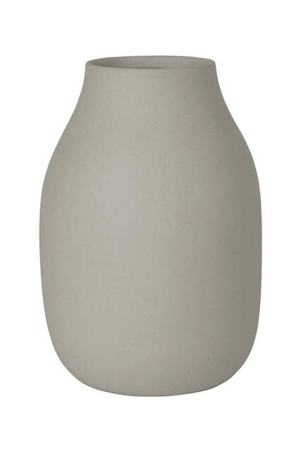 Blomus Colora Ceramic Vase L - Mourning Dove in Taupe - image 1