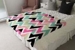 Benjamin Tate Design Summer Hipster Boho Chic Blanket in Natural - Size: 120 cm x 150 cm - thumbnail 3