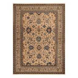 RugsX Wool Keshan Rug in Beige - Size: 80 cm x 145 cm - thumbnail 2