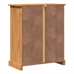 Berkfield Home Bathroom Cabinet Honey brown 68 x 34 x 80 cm Solid pine wood - thumbnail 8