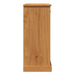 Berkfield Home Bathroom Cabinet Honey brown 68 x 34 x 80 cm Solid pine wood - thumbnail 7