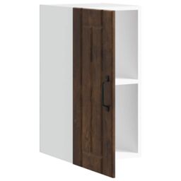 Berkfield Home Kitchen Wall Cabinet Lucca Smoked Oak Engineered Wood in Brown - thumbnail 5