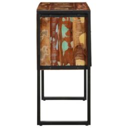 Berkfield Home Console Cabinet Multicolour 90x35x75 cm Solid Wood Reclaimed - Size: 90 x 35 x 75 cm - thumbnail 6