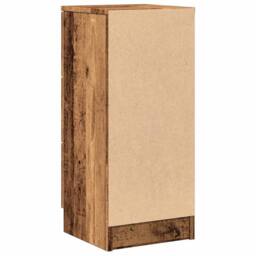 Berkfield Home Sideboards 2 pcs Old Wood 30x30x70 cm Engineered Wood in Brown - Size: 30 x 30 x 70 cm - thumbnail 7