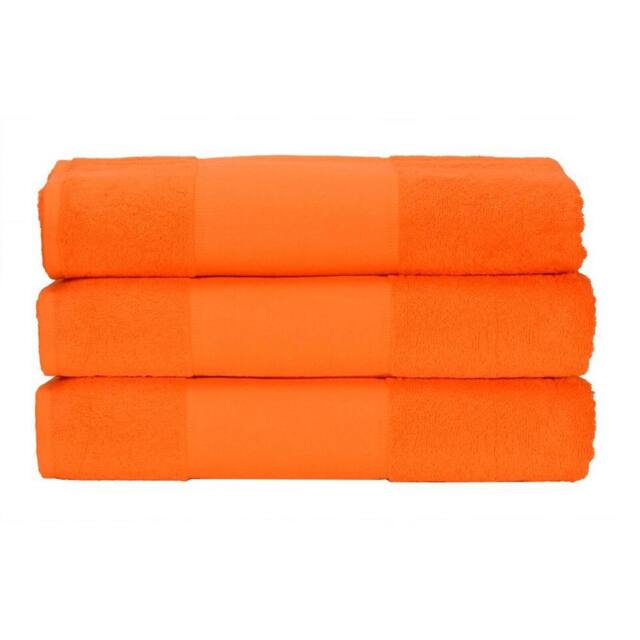 A&R Towels Print-Me Hand Towel in Orange - image 1