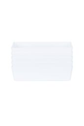 Wham Plastic Studio Basket 4.01 Rectangular in White - thumbnail 3