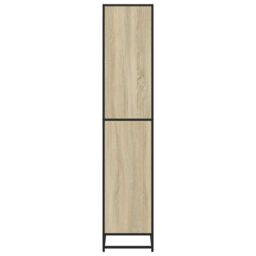 Berkfield Home Bookcase Sonoma Oak 80.5x35x170.5 cm Engineered Wood in Brown - thumbnail 5