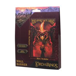 The Lord of the Rings Gandalf vs Balrog Wall Banner in Red - thumbnail 2