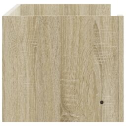 Berkfield Home Wall Shelf Sonoma Oak 100x35x30.5 cm Engineered Wood in Brown - thumbnail 5