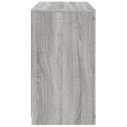 Berkfield Home Sideboard with LED Lights Grey Sonoma 60.5x37x67 cm - thumbnail 8
