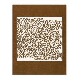 Artery8 Reijer Stolk In The Winter Typography Painting Framed Wall Art Print in Brown - Size: A3 - thumbnail 3