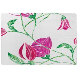 Benjamin Tate Design Tulips Designer Rug in Natural - Size: Large - thumbnail 1