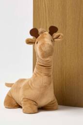 Homescapes Luxury Fabric Giraffe Doorstop Set of 2 in Brown - thumbnail 6