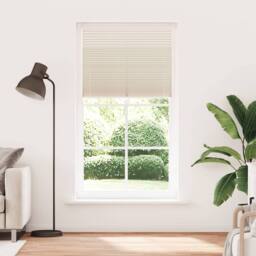 Berkfield Home Plisse Blind 100x200cm Cream - Size: 100x200 cm - thumbnail 1