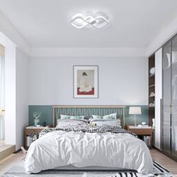 Pheashine Bright LED Acrylic Ceiling Light 40.5cm x 19.5cm x 7.5cm 6500K in White - Size: 40.5 cm x 19.5 cm x 7.5 cm - thumbnail 4