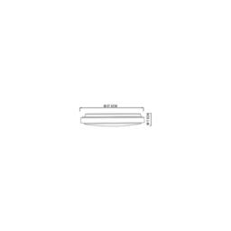 Netlighting Kalle Flush Ceiling Light White LED 30006000K - thumbnail 6