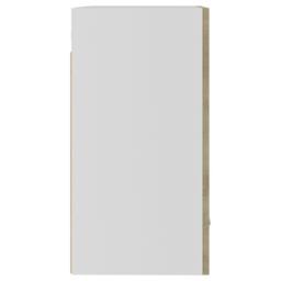 Berkfield Home Hanging Cabinets 2 pcs Sonoma Oak 50x31x60 cm Engineered Wood in Light Brown - Size: 50 x 31 x 60 cm - thumbnail 9