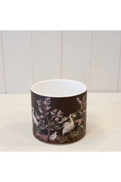 KDMD Grey & Multicolour Traditional Stork Pot - image 1