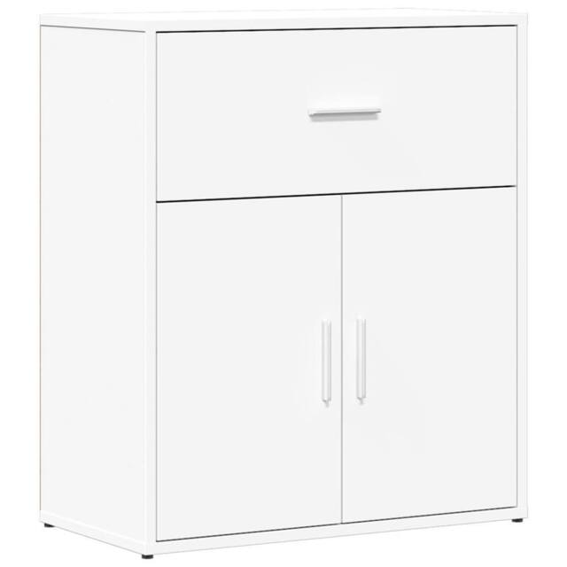 Berkfield Home Sideboard White 60x31x70 cm Engineered Wood - Size: 60 x 31 x 70 cm - image 1