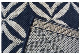 THE RUGS County Collection Geo Indoor/Outdoor Rugs - 11419A in Blue - Size: 67 cm x 200 cm - thumbnail 6