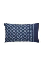 Helena Springfield 'Tobay' Cotton Duvet Cover Set in Navy - Size: Super King - thumbnail 4