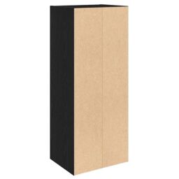 Berkfield Home Bookcase Black Oak 31x24x77 cm Engineered Wood - Size: 31 x 24 x 77 cm - thumbnail 7