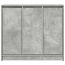 Berkfield Home Sideboard Concrete Grey 85x34x76 cm Engineered Wood - Size: 85 x 34 x 76 cm - thumbnail 6