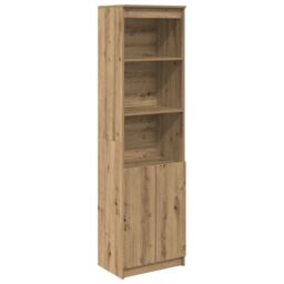 Berkfield Home Highboard Artisan Oak 50x35x180 cm Engineered Wood in Brown - Size: 50 x 35 x 180 cm - thumbnail 2