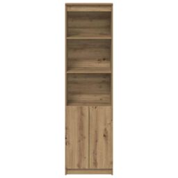 Berkfield Home Highboard Artisan Oak 50x35x180 cm Engineered Wood in Brown - Size: 50 x 35 x 180 cm - thumbnail 6