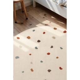 THE RUGS Adventures Kids Rug Funny Dots Polypropylene Low Pile Playroom Rug in Cream - Size: 120 cm x 170 cm - thumbnail 9
