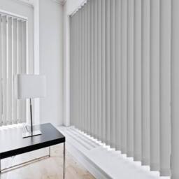 Blinds Outlet Dimout Vertical Blinds in Grey - Size: 210 cm width x 140 cm drop - thumbnail 1