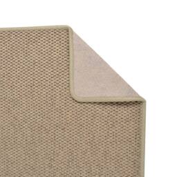 Berkfield Home Carpet Runner Sisal Look Sand 80x150 cm in Light Sand - Size: 100 cm diameter - thumbnail 4