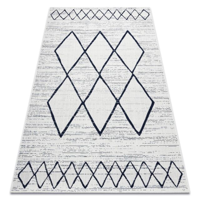 RugsX Color Rug in White - Size: 140 cm x 200 cm - image 1